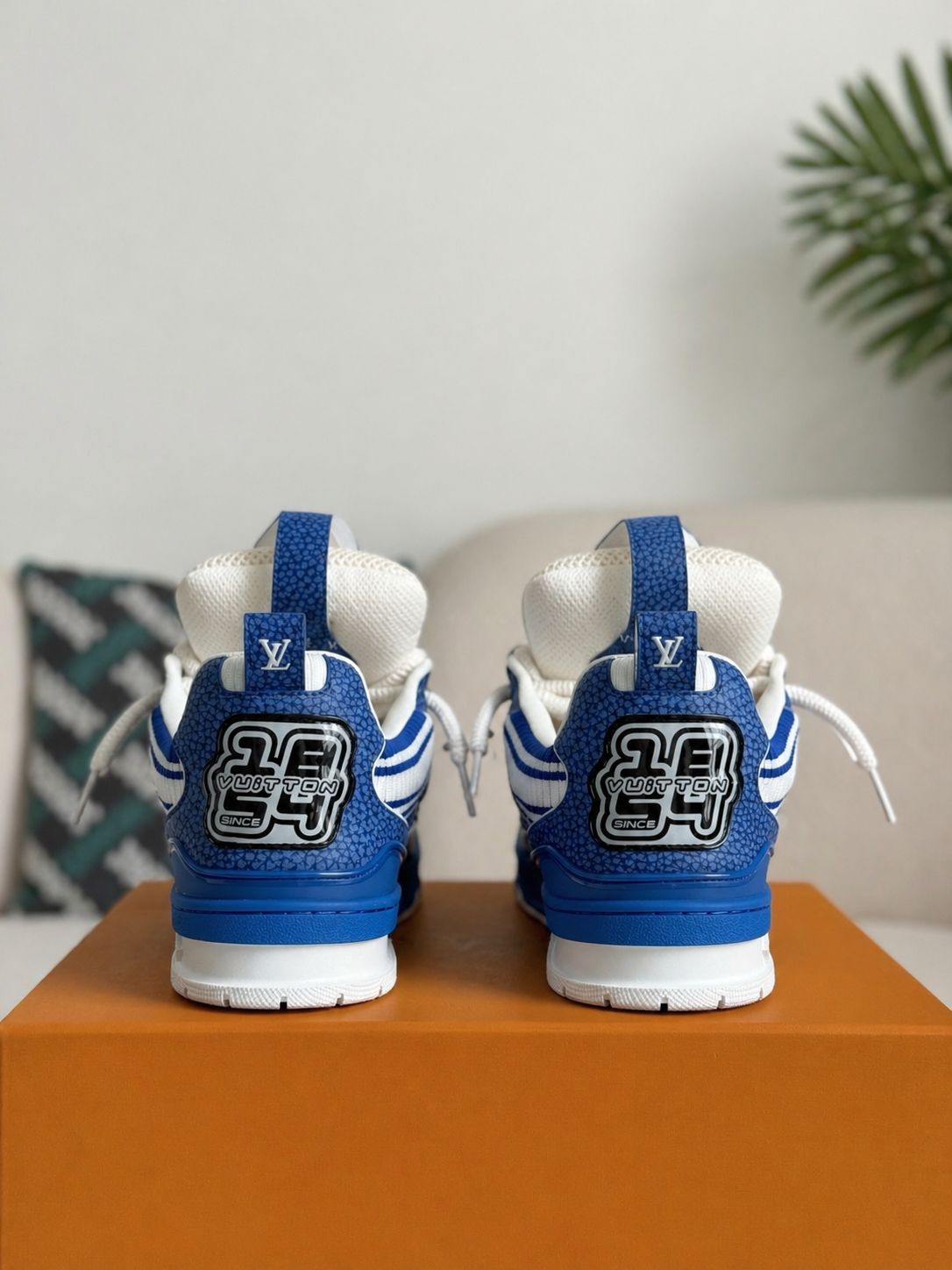 LV Skate Sneaker Blue