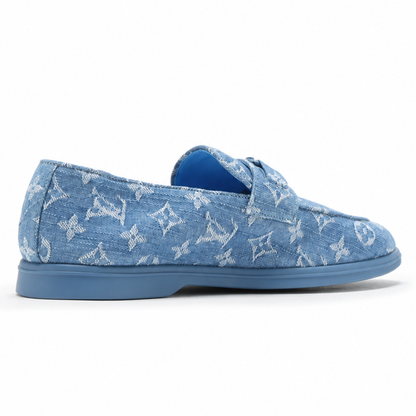 LV Loafer Blue Monogram Denim