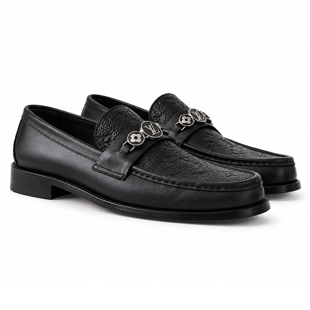 LV Major Loafer Black