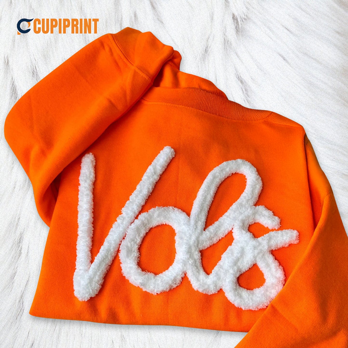 Custom Name Sweatshirt – Personalized Name Embroidery Crewneck for Fans & Teams