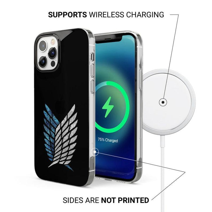Attack on Titans Phone Case - Soft TPU & Silicon Protective Lining, For iphone 16 pro max, 15, 14, 13, 12, 11 X Plus