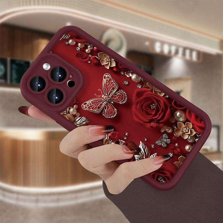 Cute Funny Monkey Sipping Cute Pattern Cool Fashion Gift Anti-drop Phone Case Shockproof For iPhone X 11 12 13 14 15 16 Pro Max Plus gift