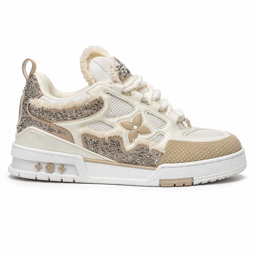 LV Skate Sneaker Beige