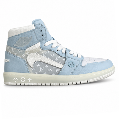 LV x Nike Air Jordan 1 Monogram Sky Edition