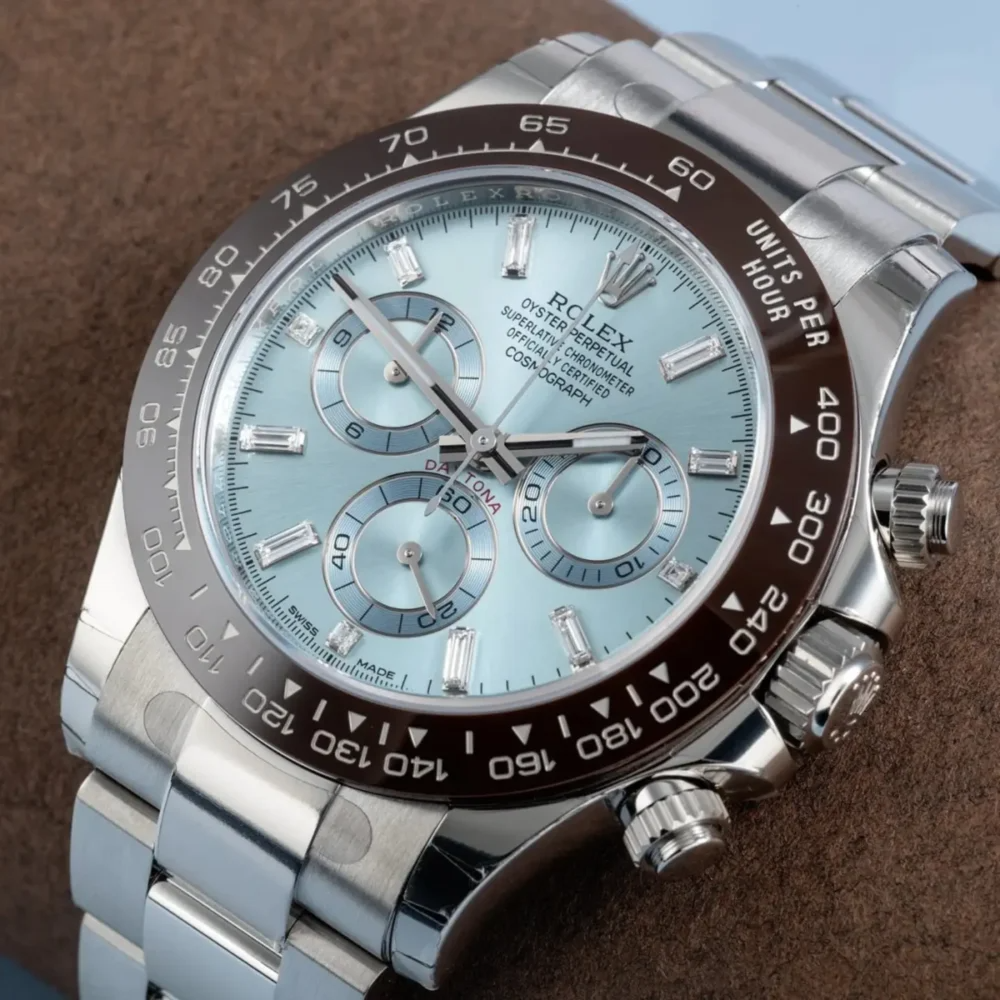 Rolex Cosmograph Daytona 40mm Platinum Ice-Blue Dial