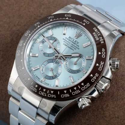 Rolex Cosmograph Daytona 40mm Platinum Ice-Blue Dial