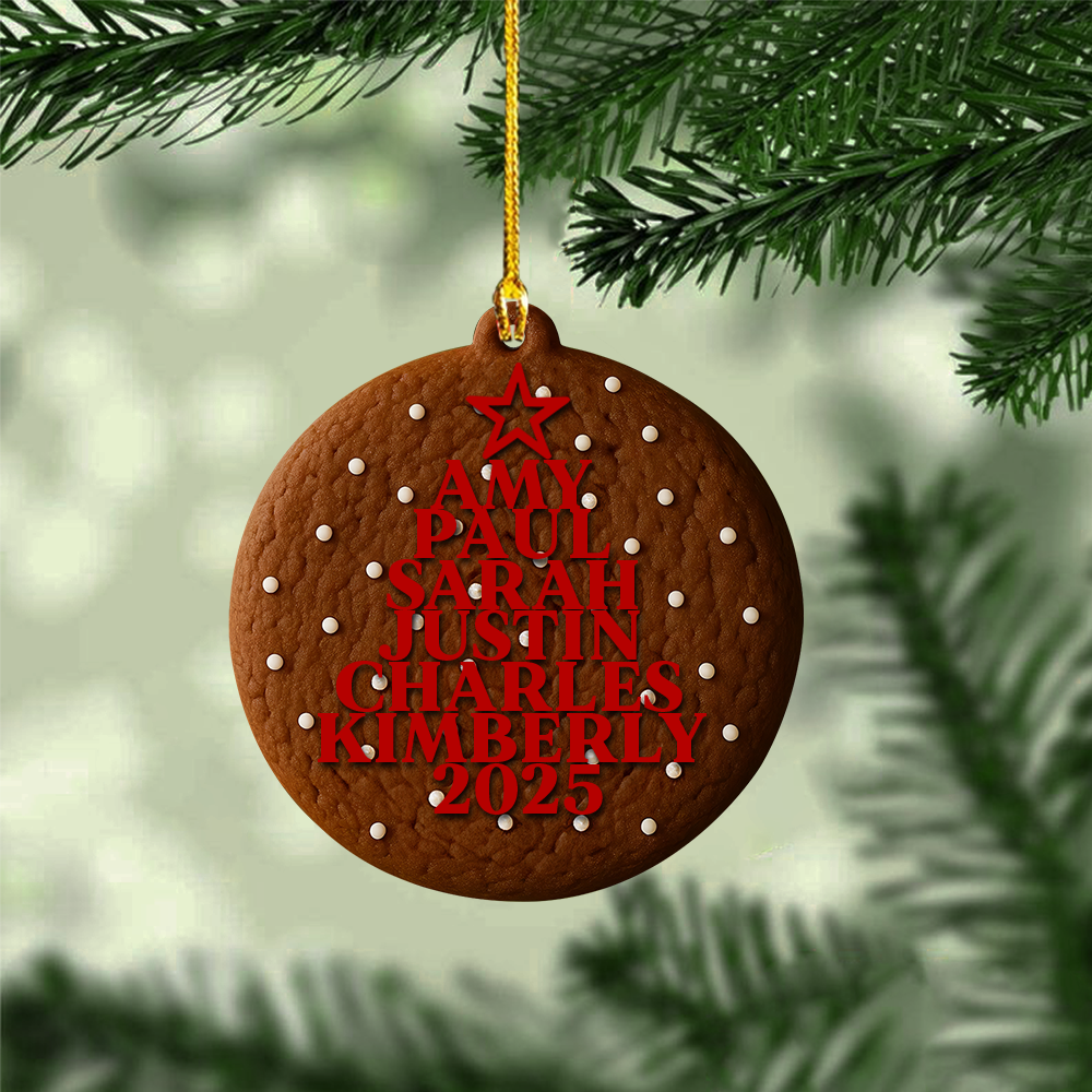 Travel Goal Destination Of The Year - Personalized Custom Wood Acrylic Ornament 2 Layer