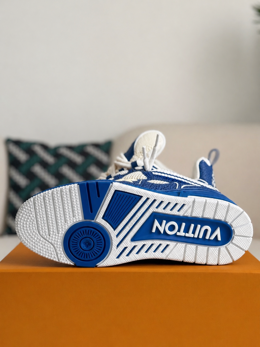 LV Skate Sneaker Blue