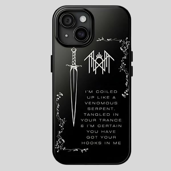 Rain Sleep T0ken rock Band Music Tarot Edition Tough Token Phone Case Cover - Protective Lining, For iphone 16 pro max, 15, 14, 13, 12, 11 X  Plus