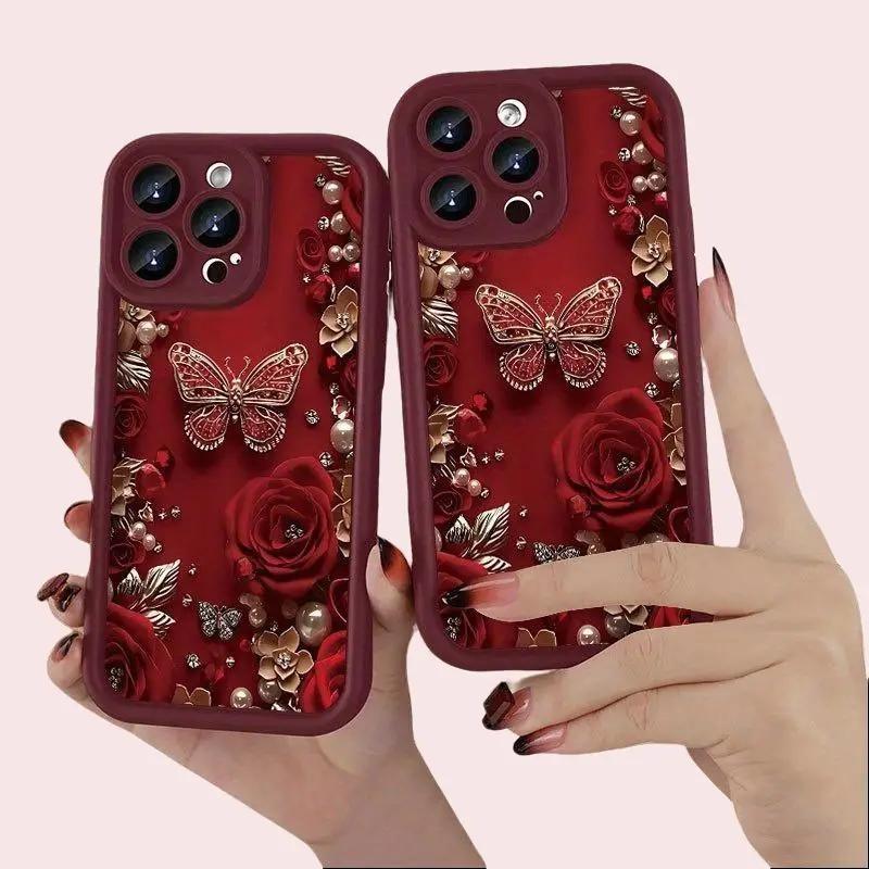 Cute Funny Monkey Sipping Cute Pattern Cool Fashion Gift Anti-drop Phone Case Shockproof For iPhone X 11 12 13 14 15 16 Pro Max Plus gift
