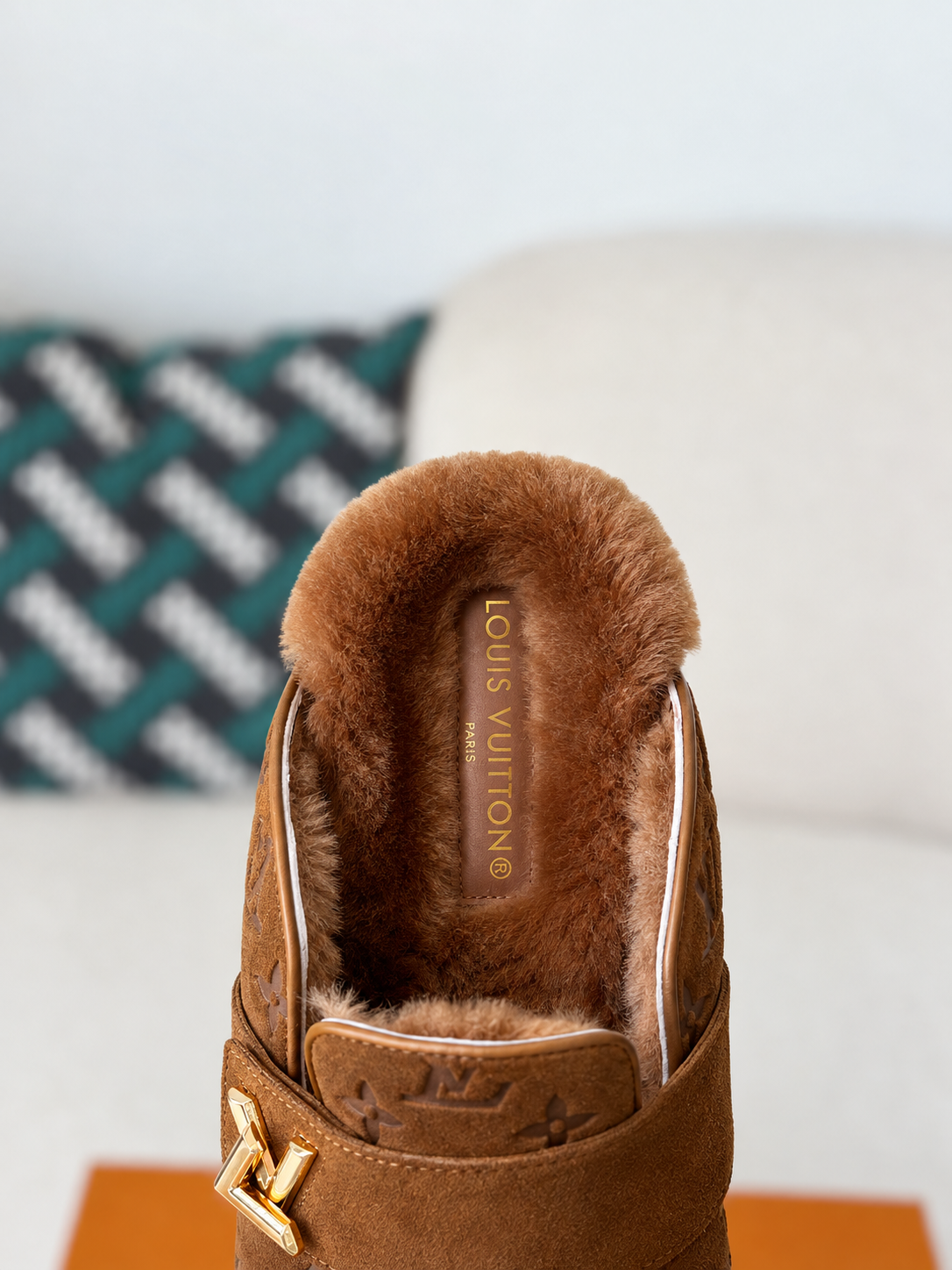 LV Cosy Flat Dark Brown