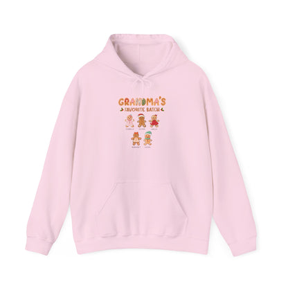 Grandma’s Favorite Batch Custom Name Hoodie – Christmas Family Matching Outfit