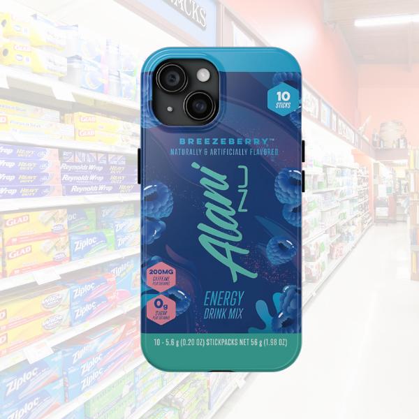 Alani Cherry Twist & Berry Edition Energy Drink Phone Case – Trendy Caffeine Aesthetic, Stylish Tough Cover, Perfect Gift For iPhone 12 13 14 15 16 Samsung S22 S23 S24 S24.99 Ultra PLus