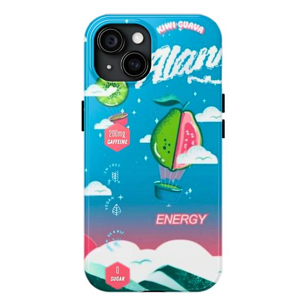 Hype Fuel Tough Phone Case – Funny GenZ Aesthetic Gift for Friends, Protective Cover for iPhone 12 13 14 15 16 Pro Max Plus Samsung S22 S23 S24 S24.99 Ultra Plus