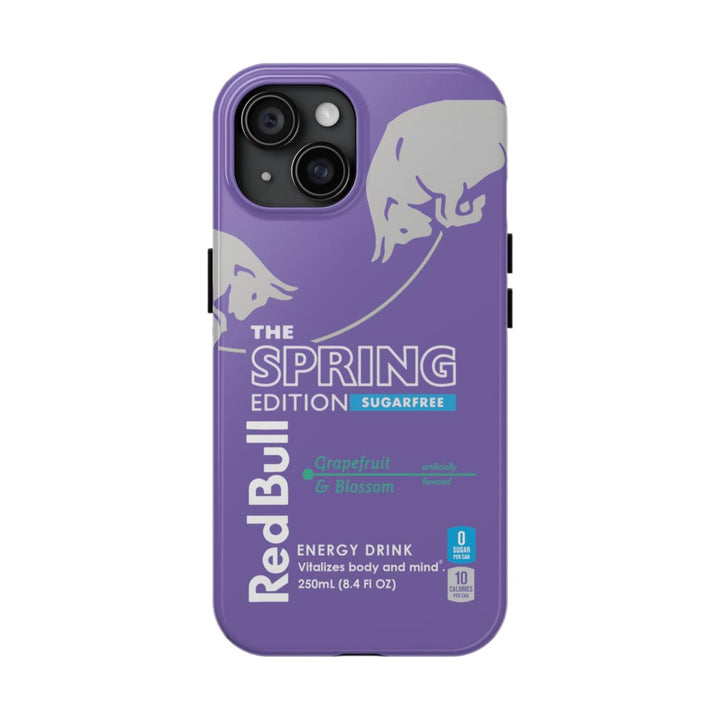 Red Bull Energy Drink Collection Tough Phone Case, High Caffeine Addicted Lover Gift Fans For iPhone 12 13 14 15 16 Samsung S22 S23 S24 S24.99 Ultra PLus