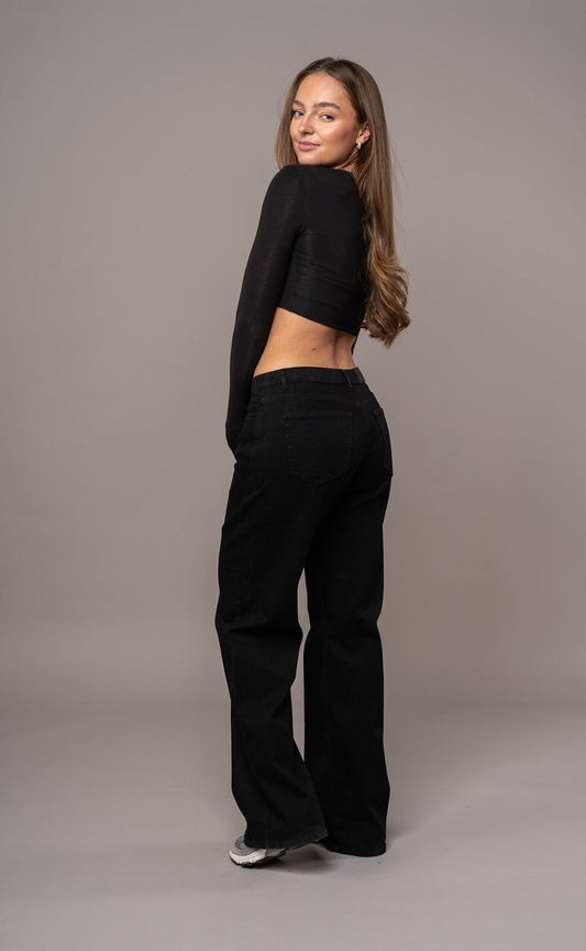 Baggy Low Waisted - Black