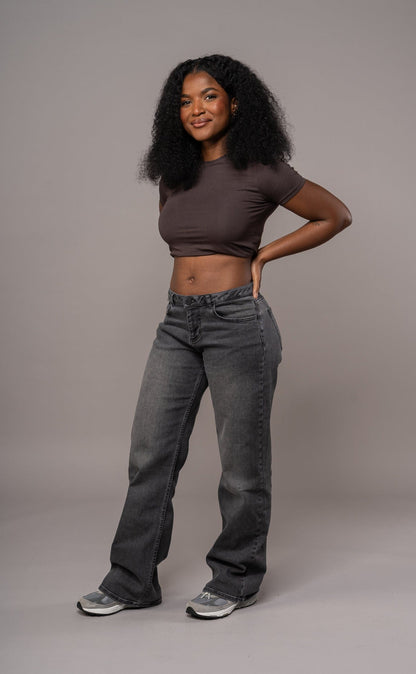 Baggy Low Waisted - Grey