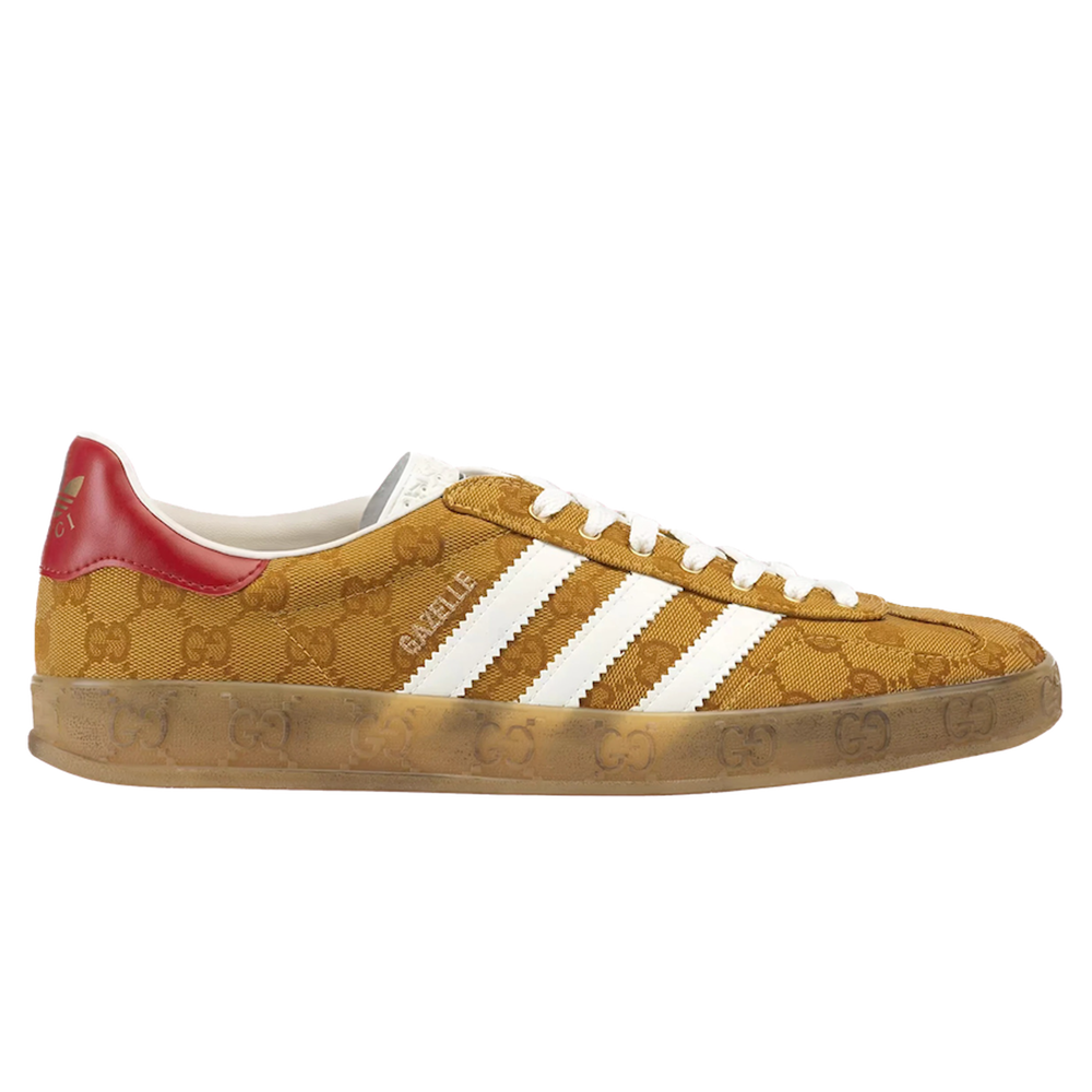 Adidas x Gucci Gazelle 'GG Monogram Beige Brown'