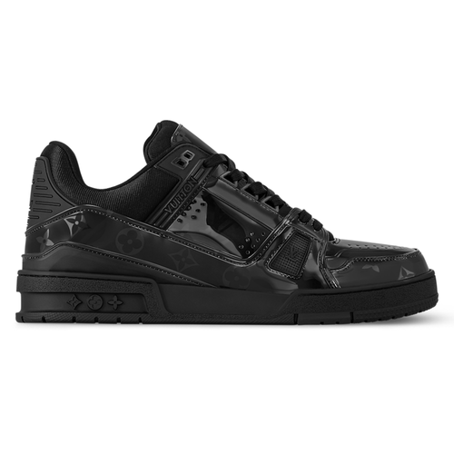 LV Trainers Monogram-Printed Translucent PVC Black