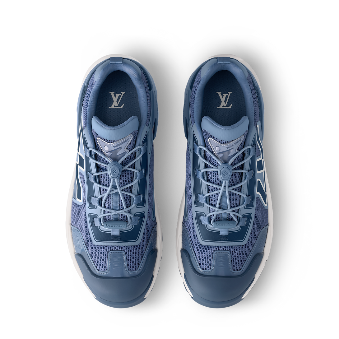 LV Tatic Runner Sneaker Blue