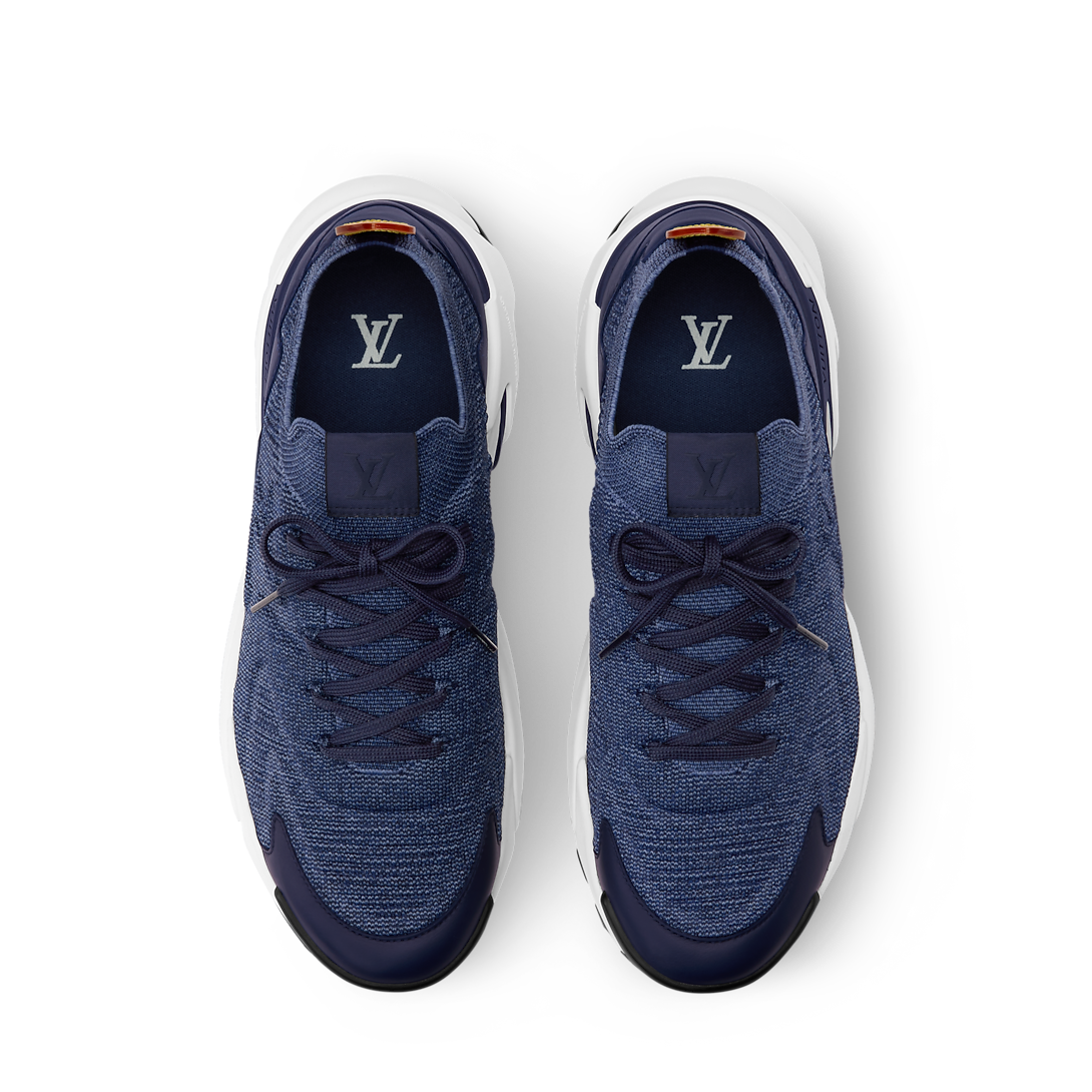 LV Tatic Knit Sneaker Navy Blue