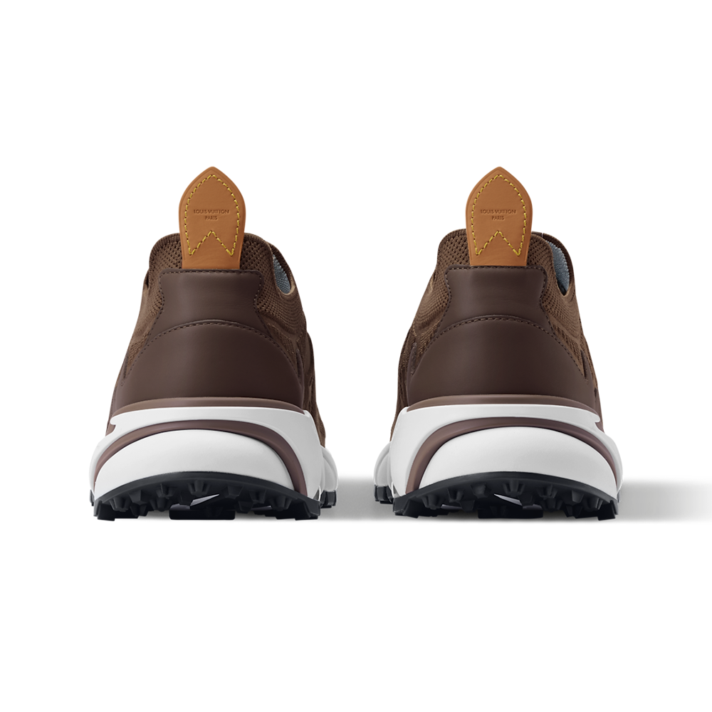 LV Tatic Knit Sneaker Brown