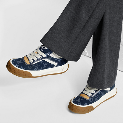 LV Tilted Sneaker Blue
