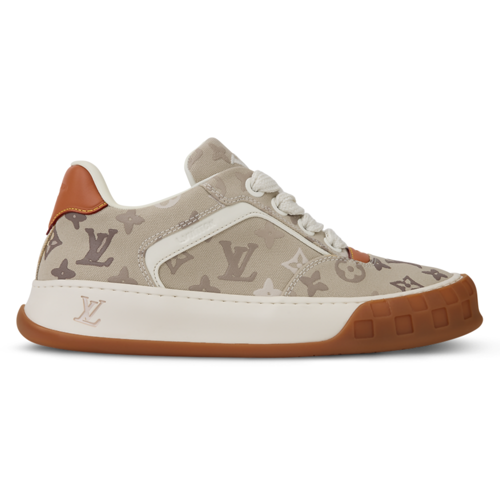LV Tilted Sneaker Monogram Surplus Beige