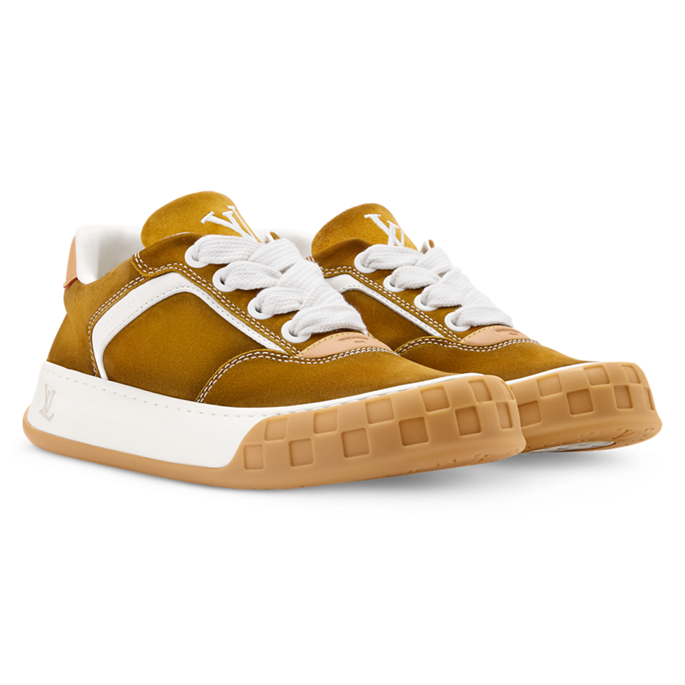 LV Tilted Sneaker Cognac Brown