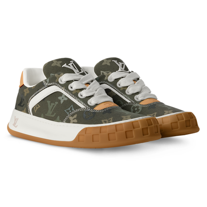 LV Tilted Sneaker Khaki Green