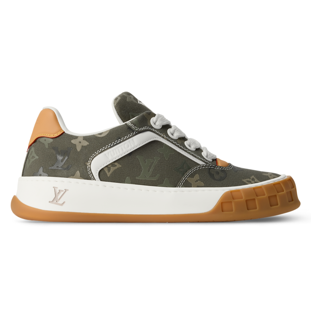 LV Tilted Sneaker Khaki Green