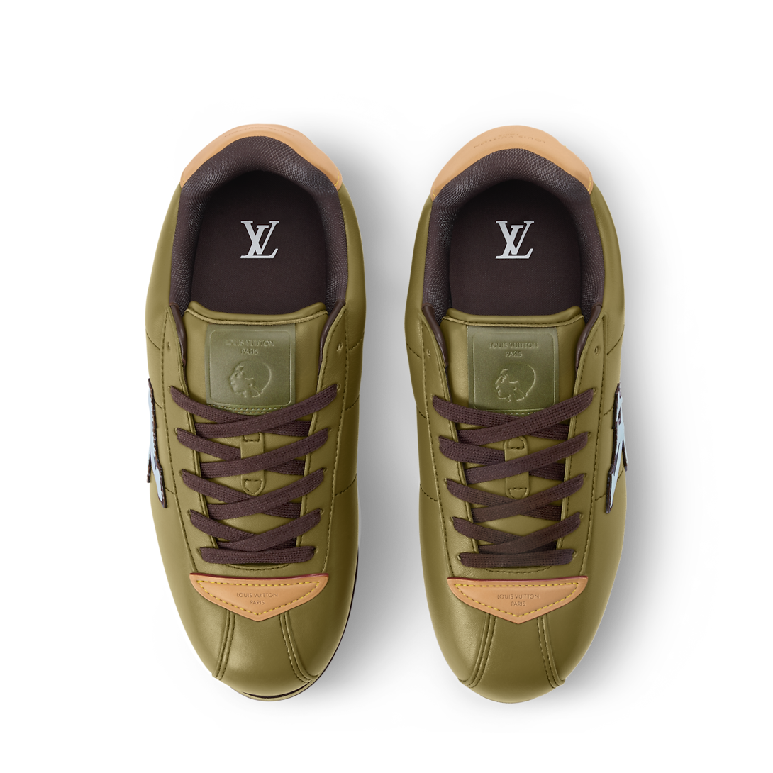 LV Buttersoft Sneaker Dark Khaki Green