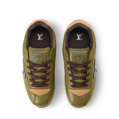 LV Buttersoft Sneaker Dark Khaki Green