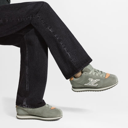 LV Buttersoft Sneaker Khaki Green