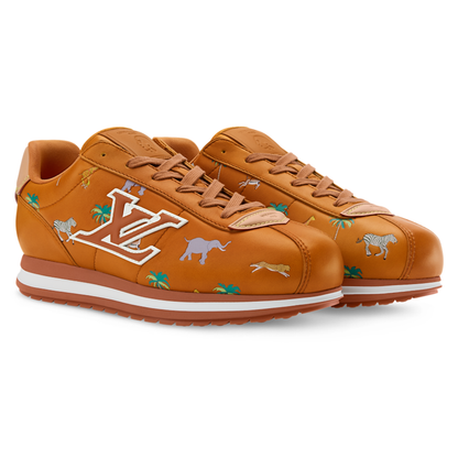 LV Buttersoft Sneaker Cognac Brown