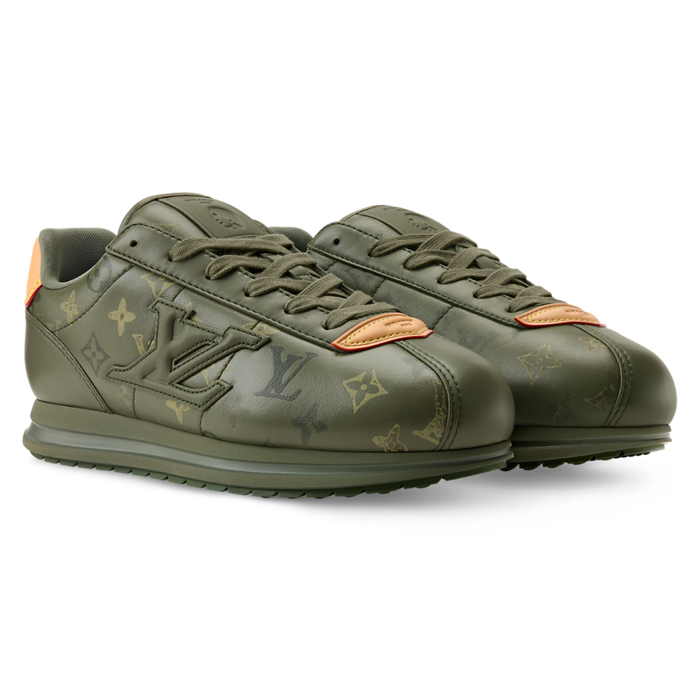 LV Buttersoft Sneaker Khaki Green