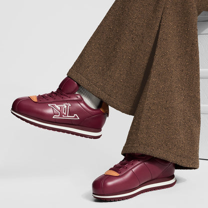 LV Buttersoft Sneaker Bordeaux Red