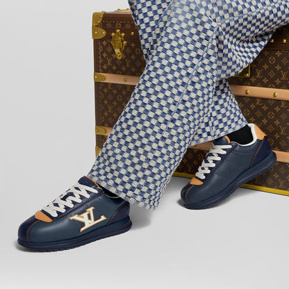 LV Buttersoft Sneaker Navy Blue