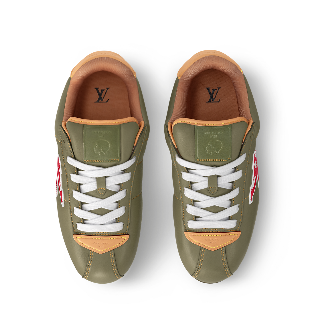 LV Buttersoft Sneaker Khaki Green