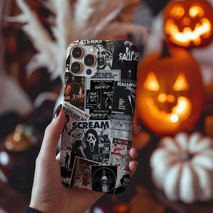 Jack & Sally Love Phone Case – The Nightmare Before Christmas Collage for iPhone 11 12 13 14 15 16 Pro Max Samsung S22 S23 S24 S24.99 Ultra Plus