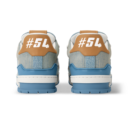 LV Trainer Blue Denim