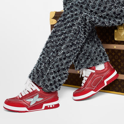 LV Skate Sneaker Red