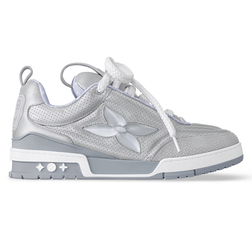 LV Skate Sneaker Silver