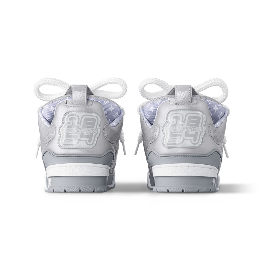 LV Skate Sneaker Silver