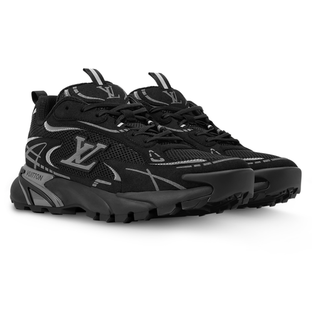 LV Tatic Runner Sneaker Black
