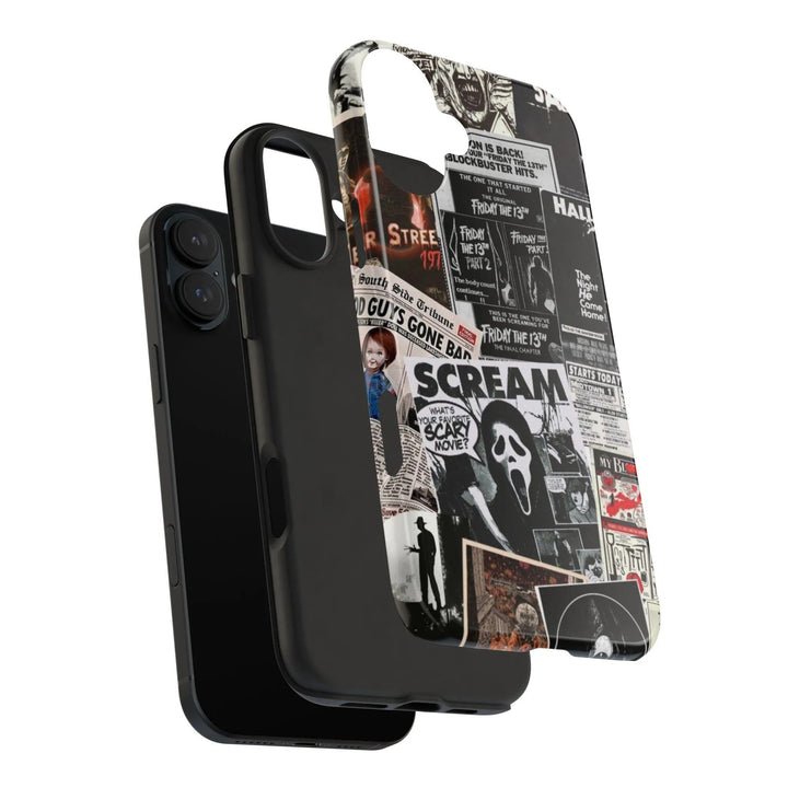 Horror Movie Enjoyer Phone Case Halloween Scary Scream Terrifier iPhone 16 15 14 13 12 11 Pro Max 8 Plus X Samsung Galaxy S24 S23 S22 Ultra