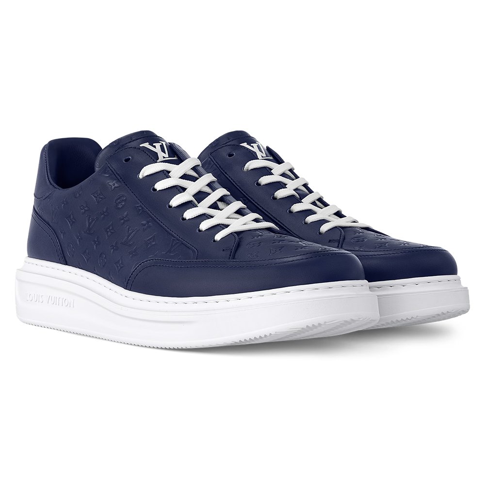 LV Beverly Hills Sneaker Navy Blue