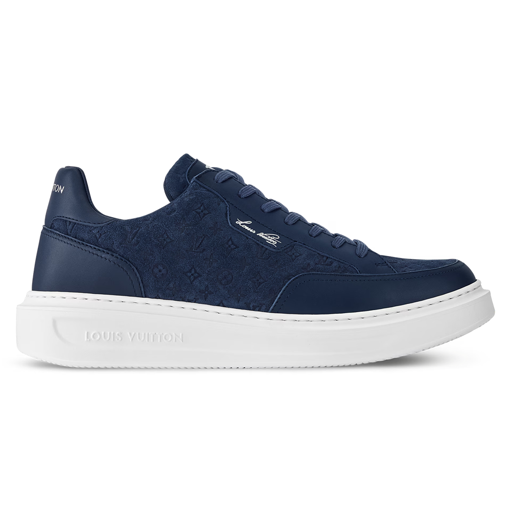 LV Beverly Hills Sneaker Navy Blue