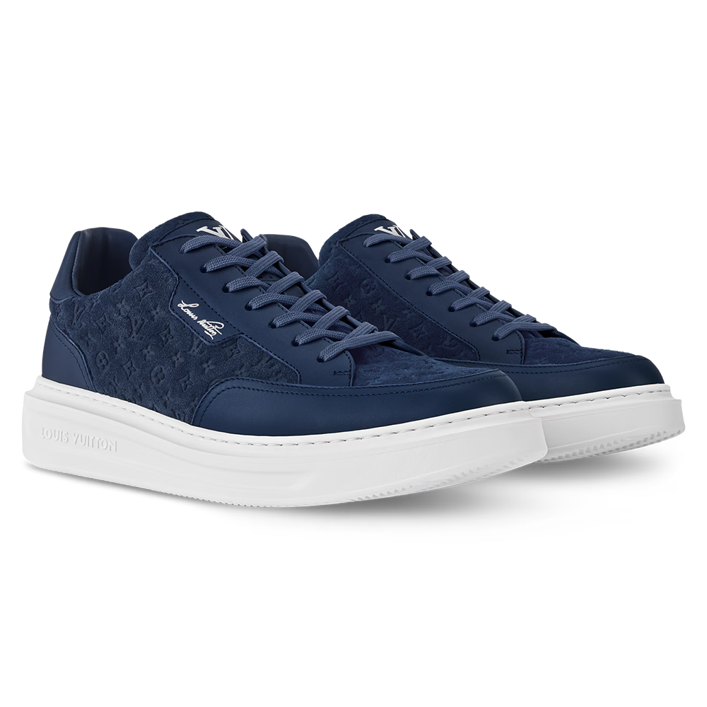 LV Beverly Hills Sneaker Navy Blue