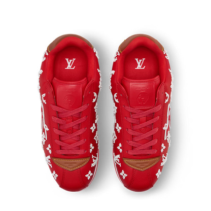 LV Buttersoft Sneaker Red